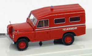 Land Rover 109 geschlossen Feuerwehr