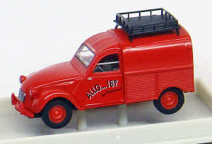 Citroen 2CV Lieferwagen Pompiers