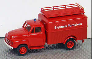 Opel Blitz Koffer-LKW Sapeurs Pompiers