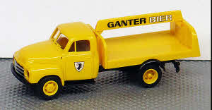 Opel Blitz Getränkepritsche Ganter Bier