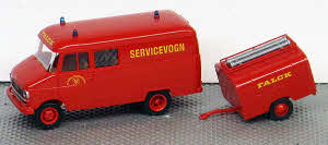 Opel Blitz Halbbus Bj.60 Falck Servicevogn (DK)