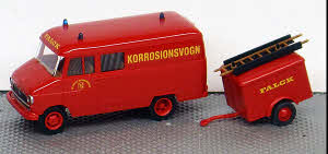 Opel Blitz Kastenwagen Bj.60 Falck Korrosionsvogn
