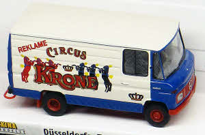 MB L 406 D Werbewagen des Circus Krone