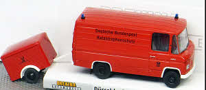 MB L 406 D mit Anhänger Katastrophenschutz der DBP