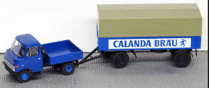Hanomag F 55 Enser Zugm. mit Anhänger Calanda-Bräu