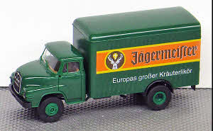 MAN 635 Koffer-LKW Jägermeister