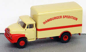 MAN 635 Koffer Hamburger Spedition