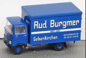 MB LP 608 Koffer-LKW Rud. Burgmer