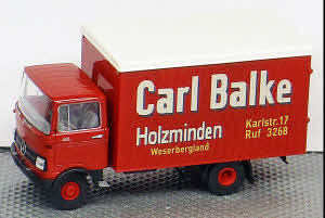 MB LP 608 Koffer-LKW Carl Balke