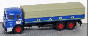 Büssing 12.000 Pritschen-LKW blau