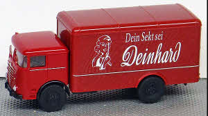 Büssing Commodore Koffer-LKW Deinhard Sekt