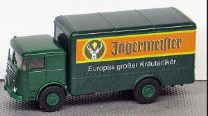 Büssing Commodore Koffer-LKW Jägermeister