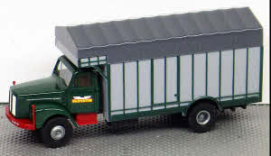 Scania L 110 Großraumaufbau-LKW Bilspedition