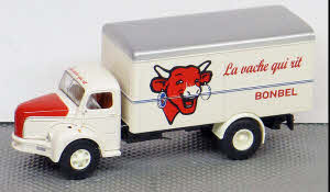 Berliet GLR 8 Koffer-LKW La vache qui rit